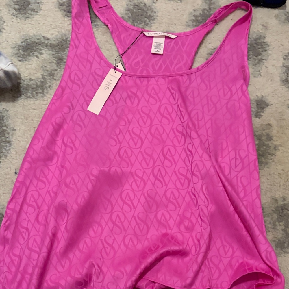 Victoria's Secret Pink Logo Tank Top